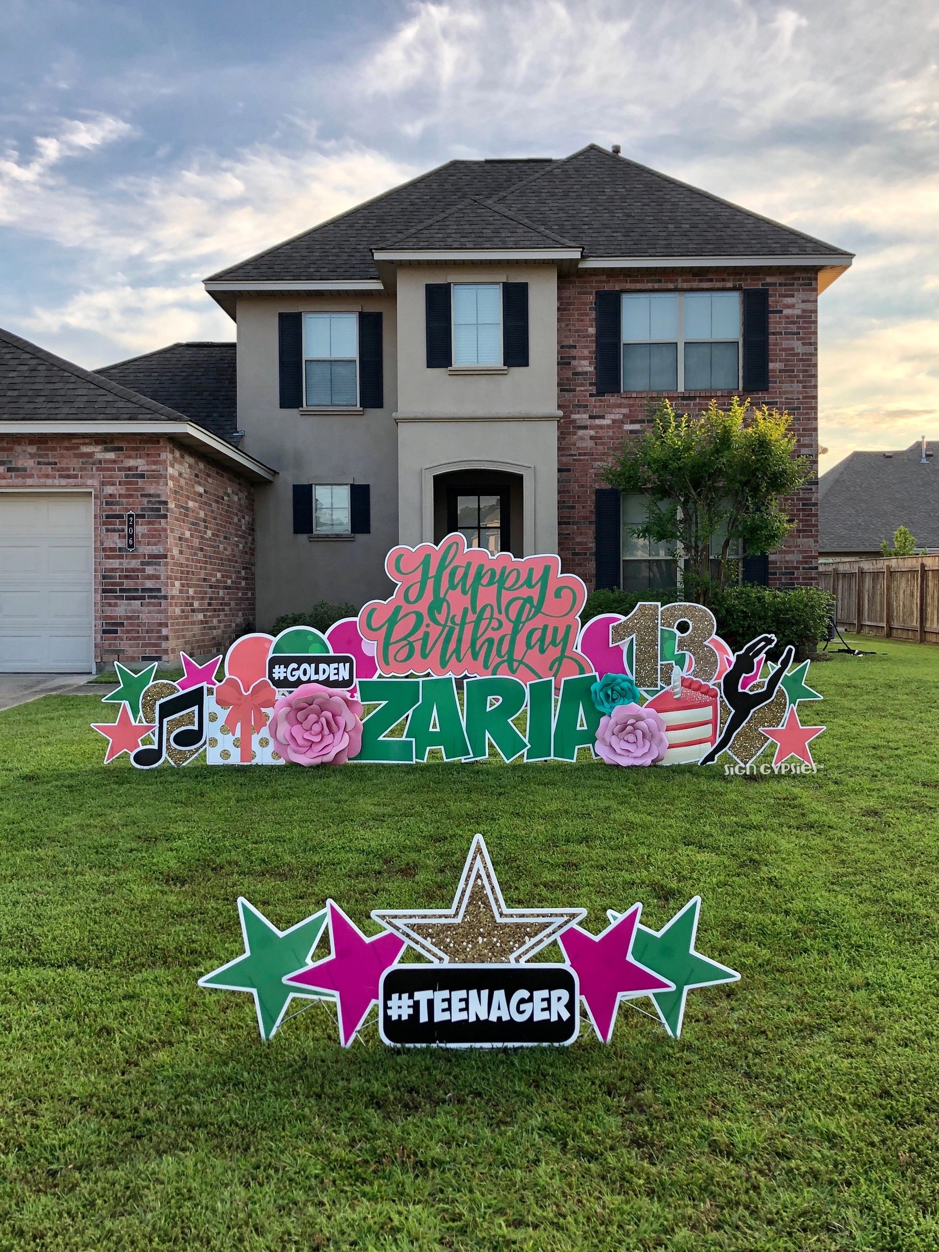 Sign Gypsies of Hammond Yard Greeting, Yard Signs